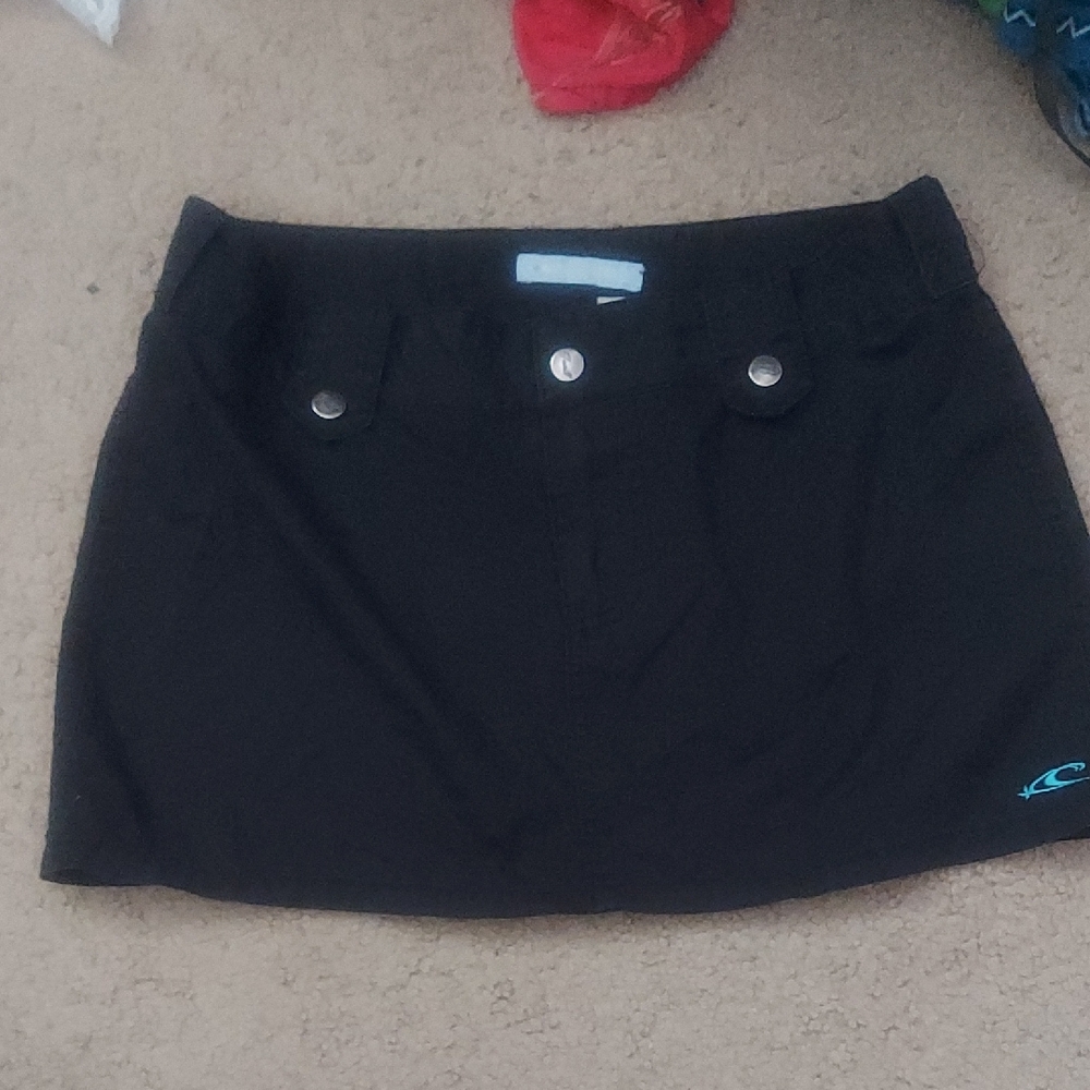 O'Neill Black Mini Skirt Casual Workwear